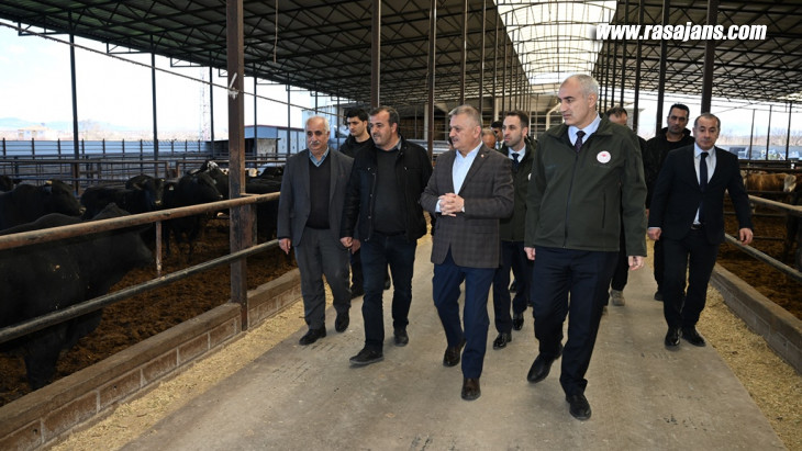 Vali Ersin Yazıcı’dan Battalgazi İlçesindeki Çiftliklere  Ziyaret