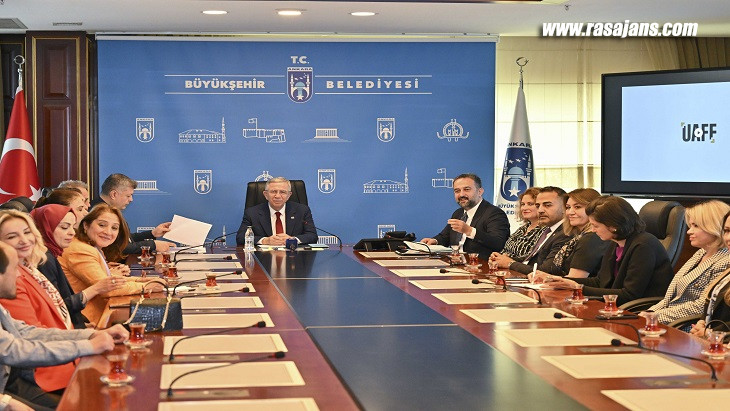 Ankara Kent Konseyi Mansur Yavaş Ve CHP İLE MHP Grup Başkanvekillerini Ziyaret Etti