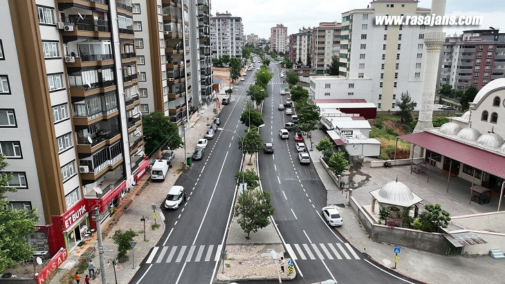 Başkonuş Caddesi Ve Bağlantı Yolları 10 Milyon TL'lik Yatırımla Yenilendi