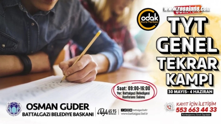 Battalgazi Belediyesi'nden Depremzede Öğrencilere Sınav Desteği