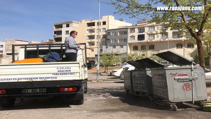 Gaziantep Büyükşehir, İlaçlama Çalışmalarına Ağırlık Verdi