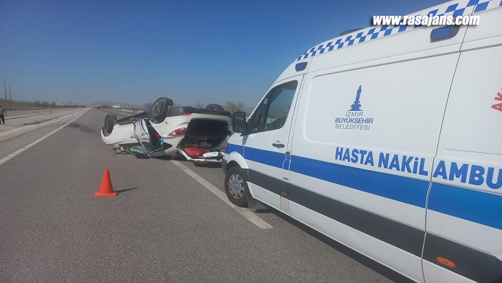 İzmir AKS Ambulans Servisi ekibi Konya'da hayat kurtardı