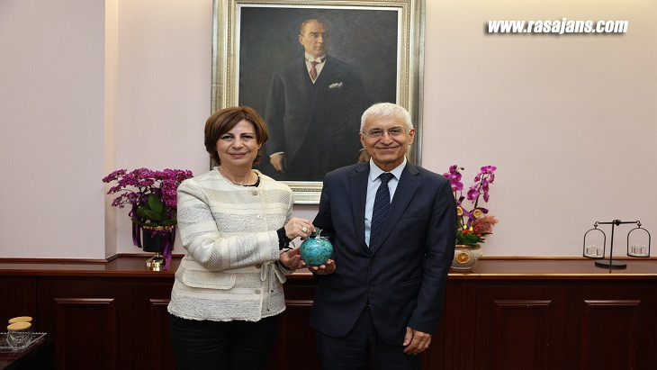 Rektör Özcan'dan Başkan Ünlüce'ye Ziyaret